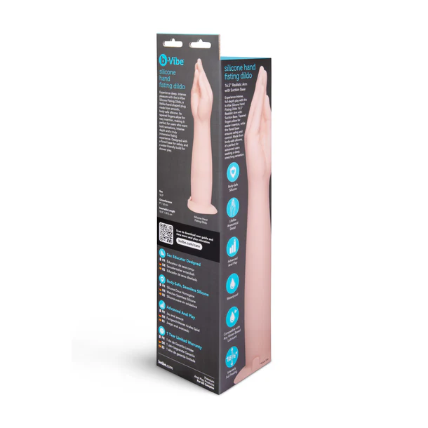 SILICONE HAND FISTING DILDO