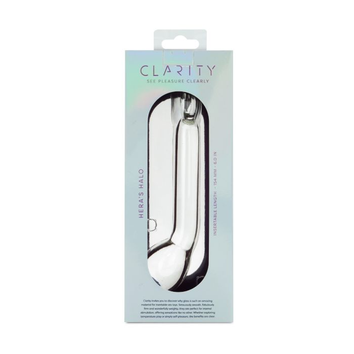 Clarity - Glass Dildo - Hera's Halo