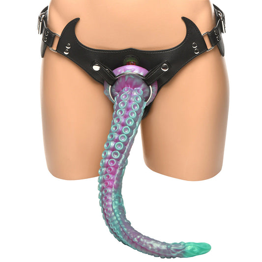 Tentacle Silicone Dildo with Harness