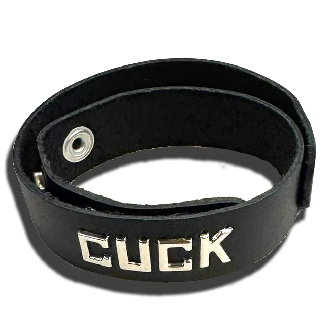 Wordband Collar - CUCK *