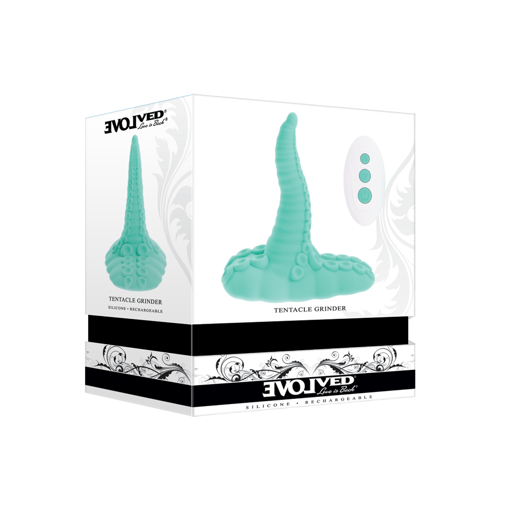 Evolved Vibrating Tentacle Grinder with remote