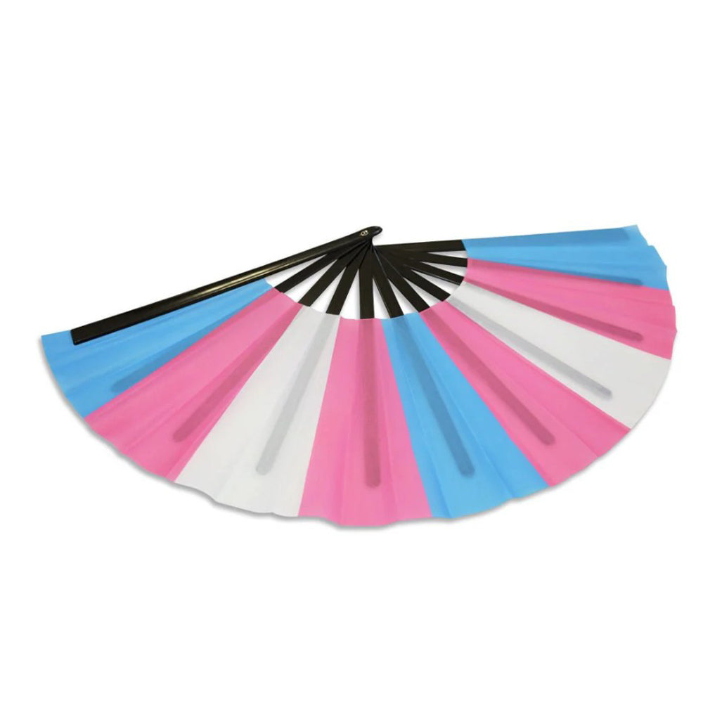 Transgender Pride X-Large Hand Fan