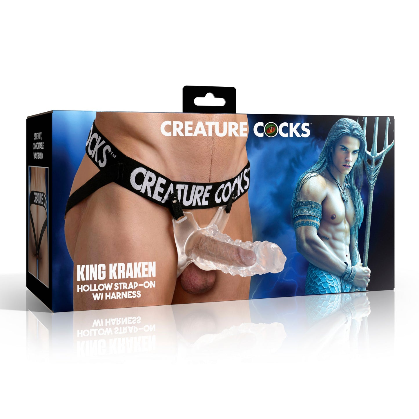 King Kraken Hollow Strap-On with Harness