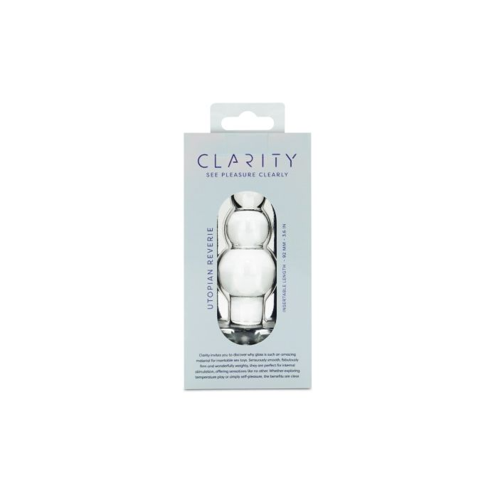 Clarity - Glass Dildo - Utopian Reverie