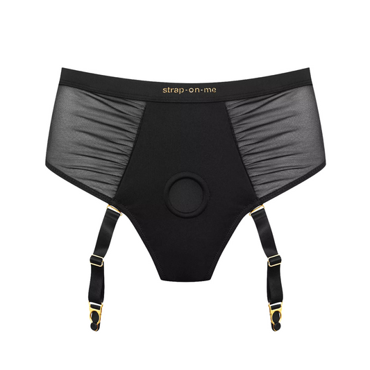 HARNESS LINGERIE IDYLLE - M - BLACK