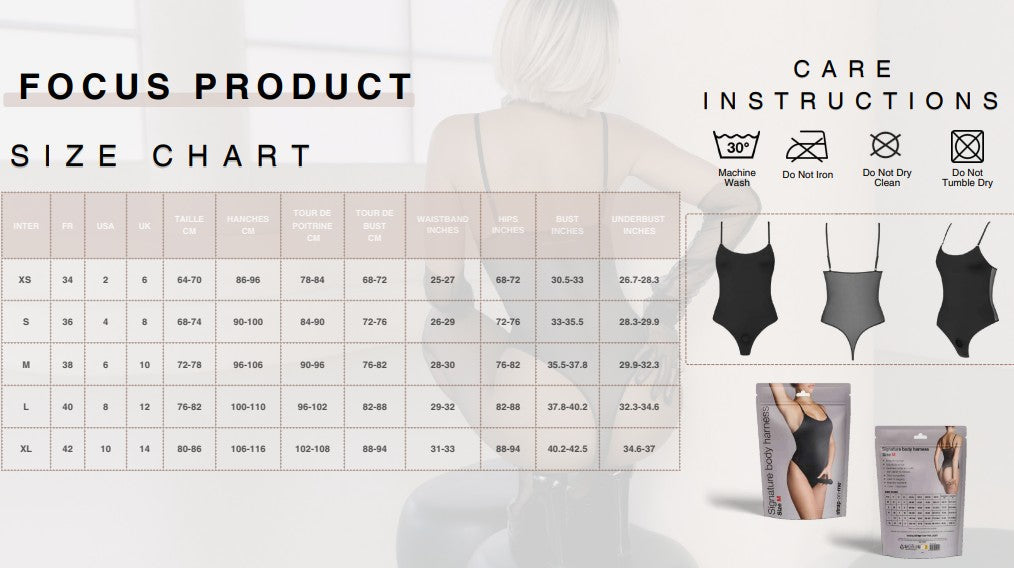 HARNESS BODY SIGNATURE - M - BLACK