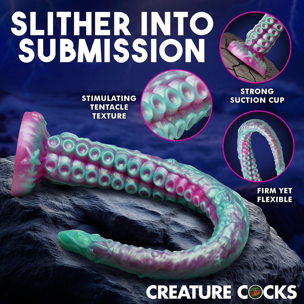 Tentacle Silicone Dildo with Harness