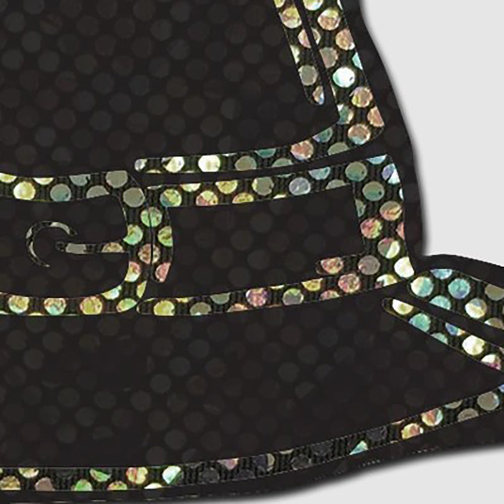 Disco Black Spooky Witches Hat Breast Pasties