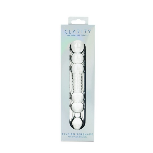 Clarity - Glass Dildo - Elysian Serenade