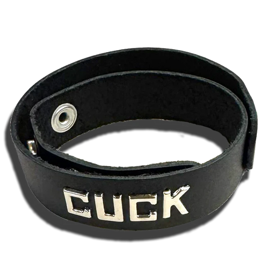 Wordband Collar - CUCK *