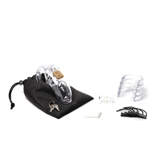 CB-6000 Cock Cage Kit - Clear