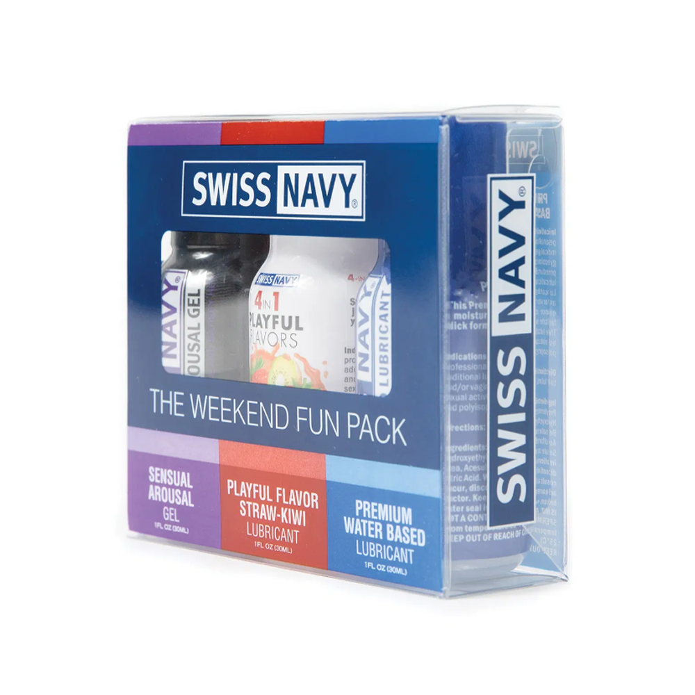 Swiss Navy Weekend Fun Pack 3x1oz