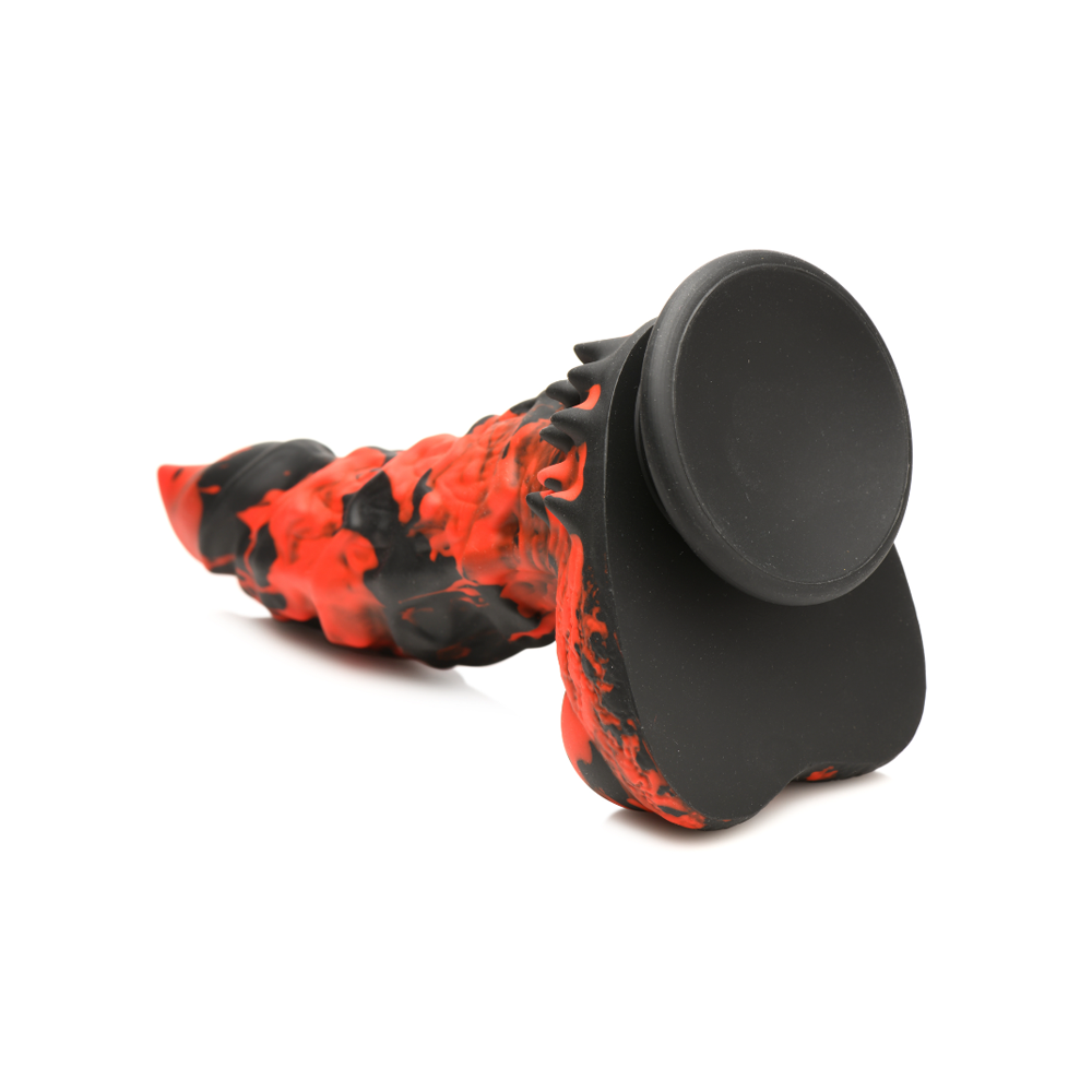 Fire Demon Monster Silicone Dildo