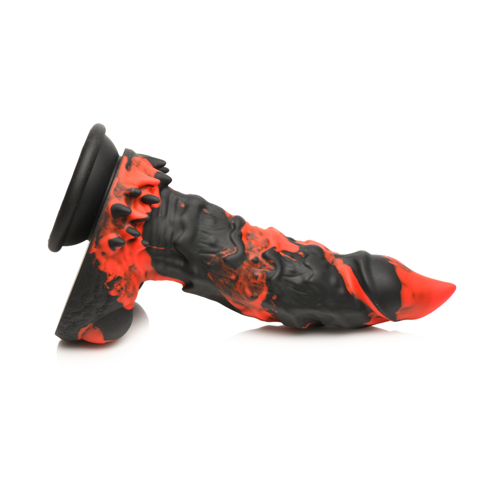 Fire Demon Monster Silicone Dildo