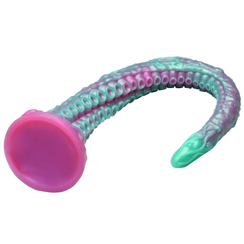 Tentacle Silicone Dildo with Harness