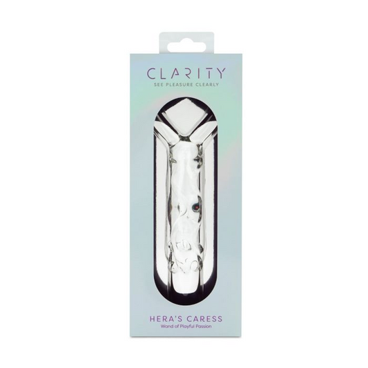 Clarity - Glass Dildo - Hera's Caress